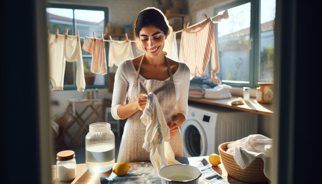 como quitar las manchas amarillas de la ropa blanca facilmente