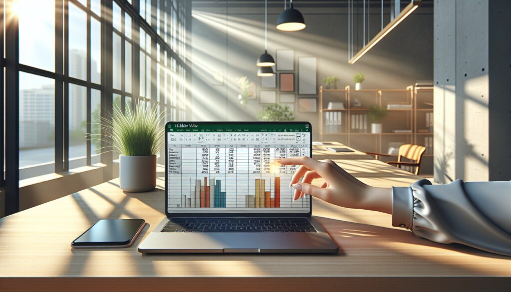 como quitar ocultar ventana en excel